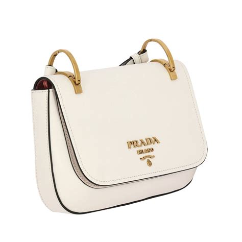 borse bianche prada|borse prada outlet online.